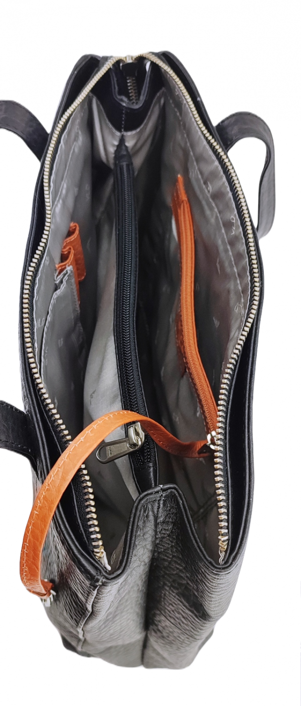 Voi Hirsch Schultertasche Liane Rindsleder  Damen – Bild 6