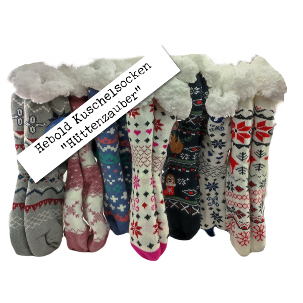 Hebold Kuschelsocken Hüttenzauber Homes Socks Damen – Bild 15