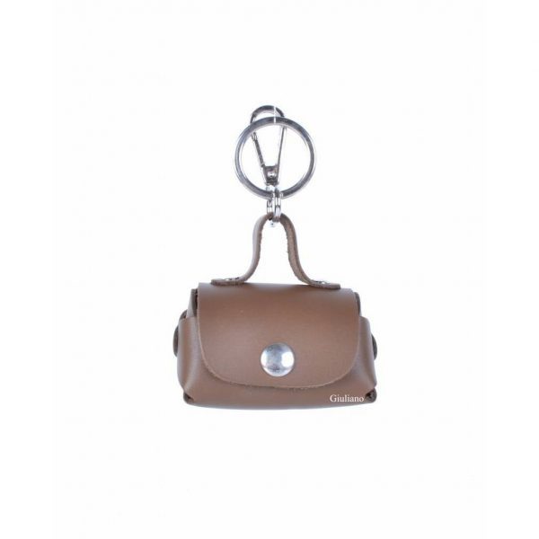 Schlüsselanhänger aus Leder | Mini-Tasche