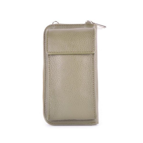 Leder-Geldbörse/Handytasche – Bild 3