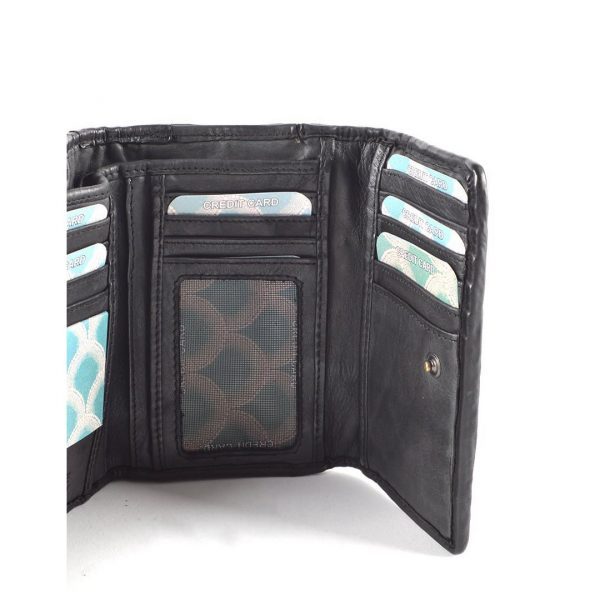 Herrenbrieftasche aus gewaschenem Leder | 559138 – Bild 2