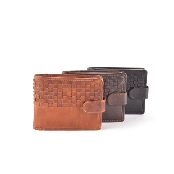 Herrenbrieftasche aus gewaschenem Leder | 559135 – Bild 2