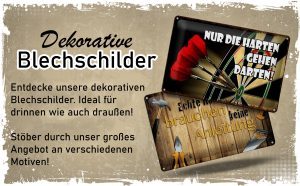 Blechschilder