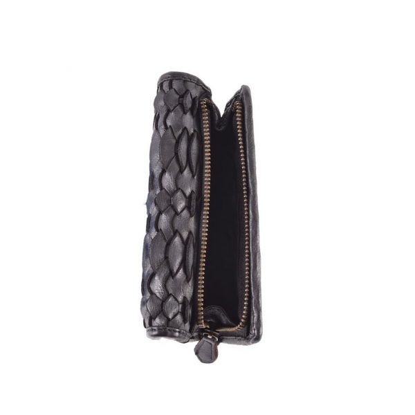 Herrenbrieftasche aus gewaschenem Leder | 559138