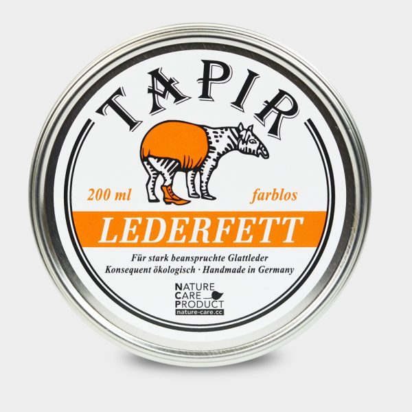 TAPIR Lederfett für beanspruchte Glattleder natur 200 ml