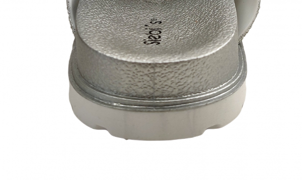 Siebi's Badepantolette Solta  Wellness Strand Sauna Sommer Fußbett Hausschuh – Bild 7