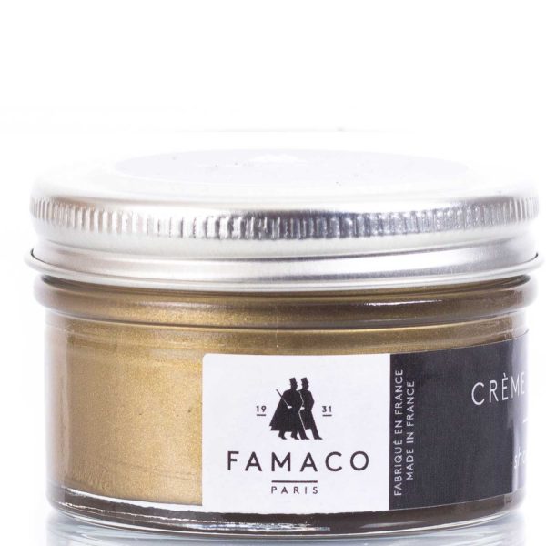 FAMACO Ledercreme Schuhemulsion für Glattleder Metallic-Farben   50 ml – Bild 13