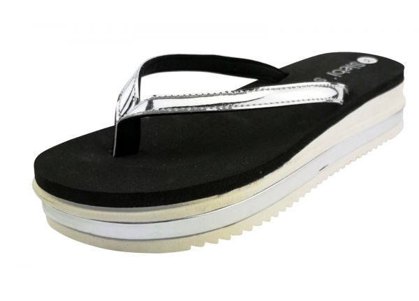 Siebi's Bilbao Zehentrenner modischer Flip mit Plateau Damen – Bild 10