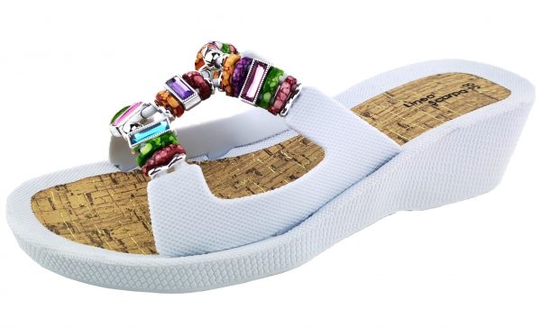Linea Scarpa SANTORIN Modische  Badeschuhe  Pantoletten Damen – Bild 6