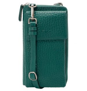 Voi Handybörse BONITA Geldbörse und Handytasche Leder Damen