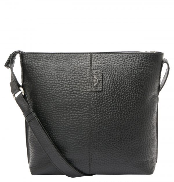 Voi Umhängetasche BIANCA Leder Crossover Handtasche Damen – Bild 2