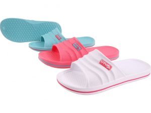 Viva Shoes Badeschuh - Wellness - Pool - Dusch und Strandschuhe Slides Damen