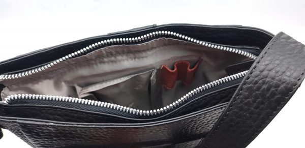 Voi Umhängetasche BIANCA Leder Crossover Handtasche Damen – Bild 4