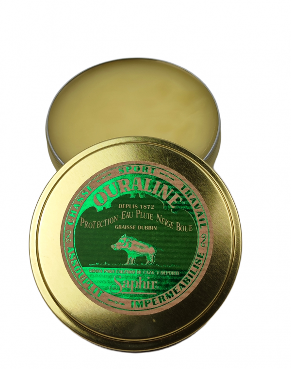 Saphir OURALINE Schuhfett Jagd Sport Outdoor 100 ml Blechdose – Bild 2