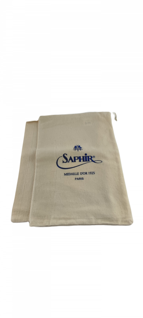 Saphir Medaille D'or Baumwollbeutel für Schuhe- oder Pflegemittel Natur 2 Stück