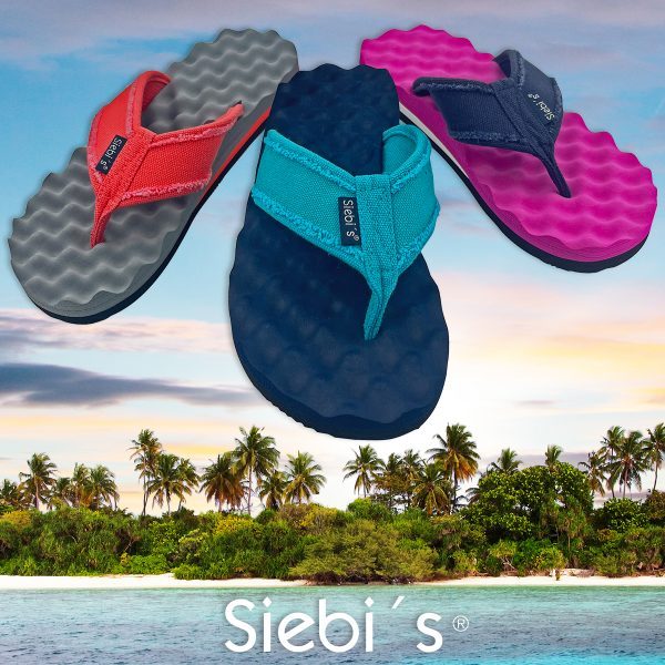 Siebi's FUERTE Flip-Flops extra leichter Zehentrenner Sommer- Strand- Sandalen leicht Damen – Bild 2