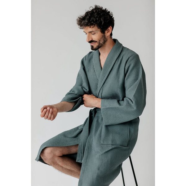 Kos Bathrobe Eucalyptus – Bild 2