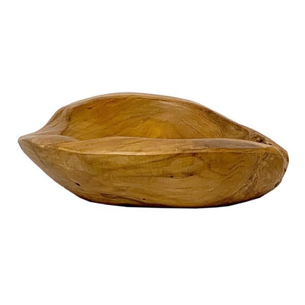 Teakholz Schale Ø 25 cm Einzigartiges Naturprodukt aus Wurzelholz – Bild 8