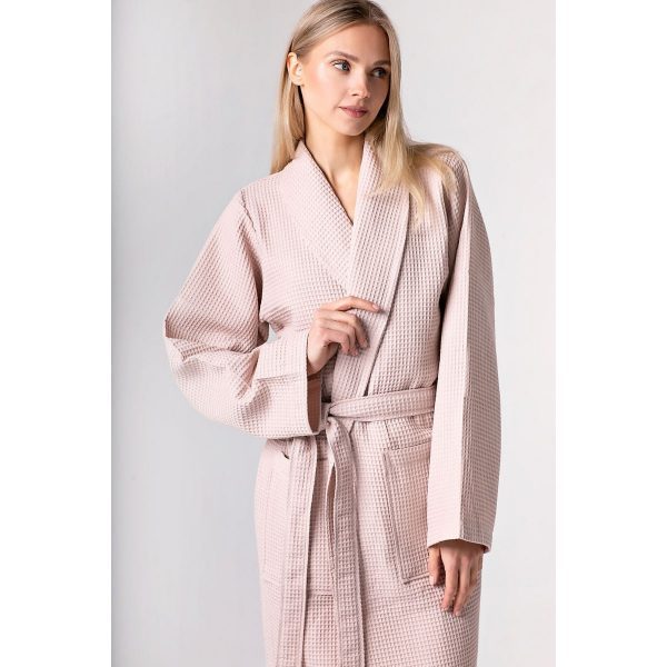 Kos Bathrobe in Gift Box Misty Pink – Bild 5