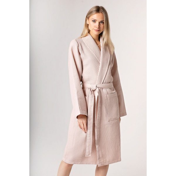 Kos Bathrobe in Gift Box Misty Pink – Bild 4
