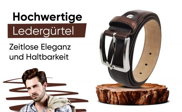 Hebold Sattlerei Wechsel-Gürtel aus Vollrindleder ohne Schließe und Baumwollbeutel Öko-Tex Standard100 4,0 cm mit Schrauben zum Länge Kürzen – Bild 13