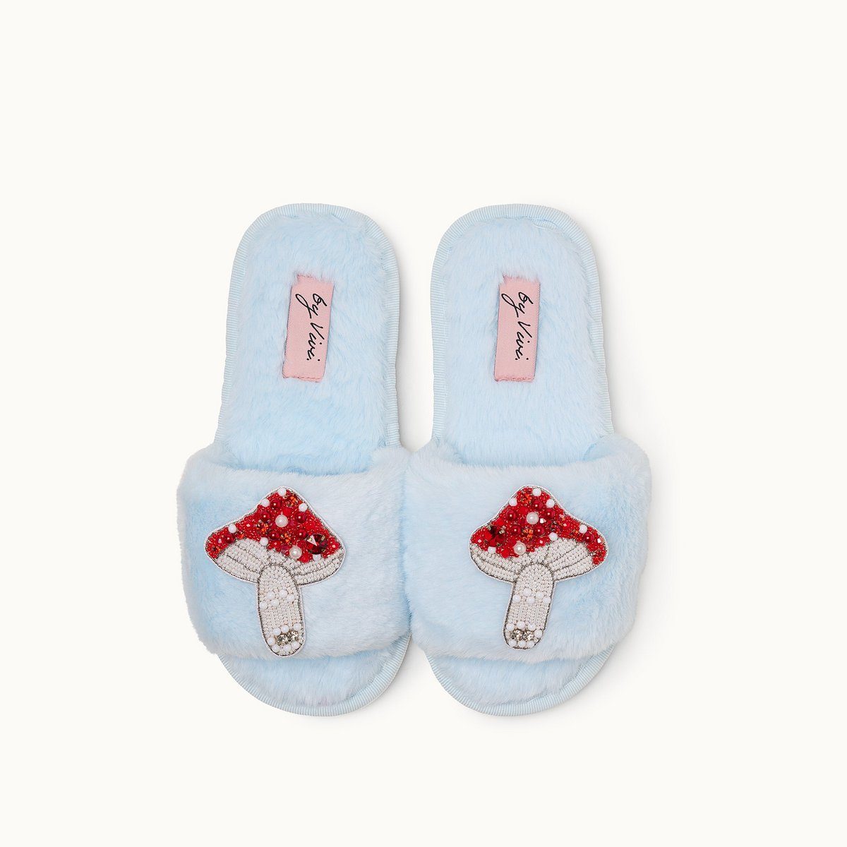 Broschenpaar für Slipper: Mushrooms – Bild 2