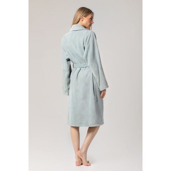 Teddy Bathrobe Sea Green – Bild 4