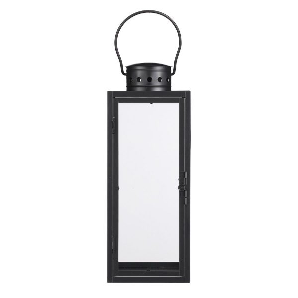 Arzilla Laterne – L14 x B13 x H35 cm – Schwarz – Bild 2