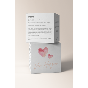 Geschenkewürfel "MAMA"