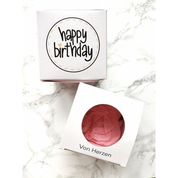 Geschenkewürfel "HAPPY BIRTHDAY" – Bild 2