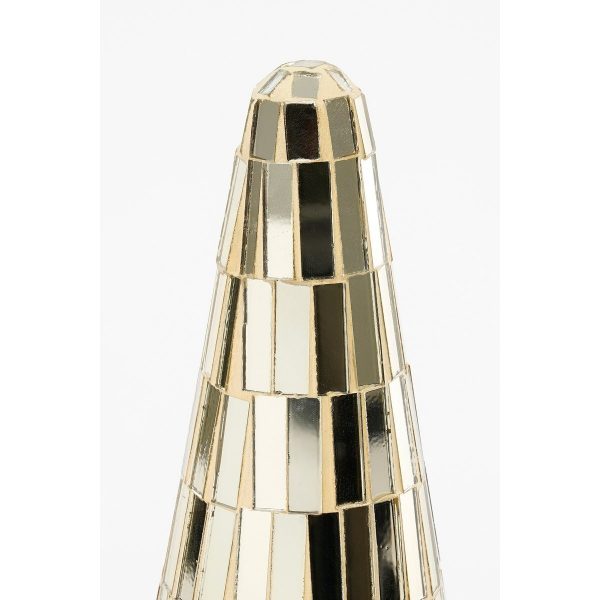 Dekoration Weihnachtsbaum – H41 x Ø18 cm – Glas – Gold – Bild 2