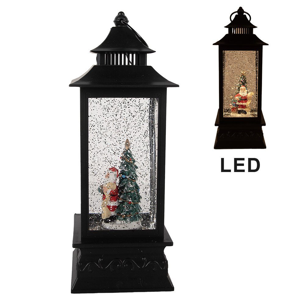 Dekorationslaterne mit dem Santa 10x10x28 cm / 3xaaa – Bild 2
