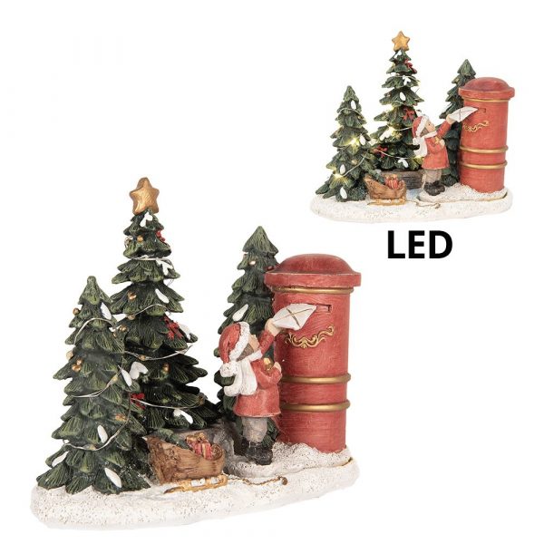 Dekoration Kind bei LED 16x12x14 cm Briefkasten – Bild 2