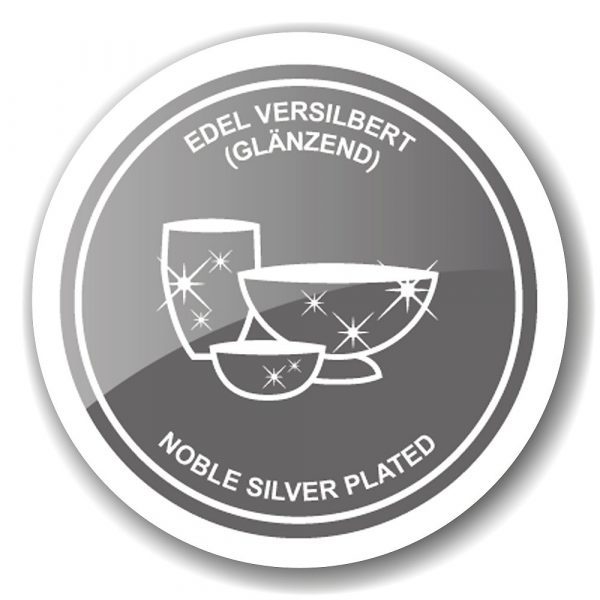 EDZARD Nussknacker Carlton, klassische Form, edel versilbert, Länge 17 cm – Bild 8