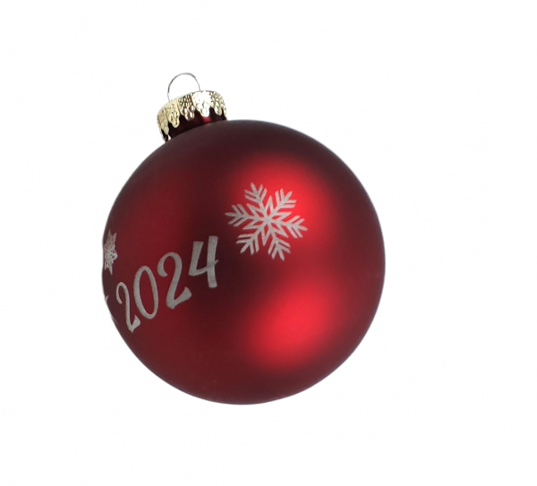 Individuell gravierte Weihnachtsbaum-Glaskugeln 70 - 80 mm verschiedene Farben – Bild 8