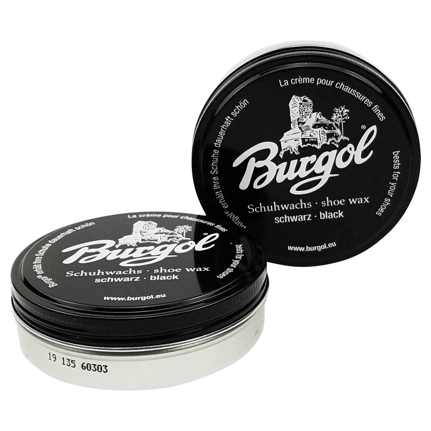 Burgol - Schuhpflegesets mit Schuhwachs - shoe wax 100 ml Blechdose – Bild 30
