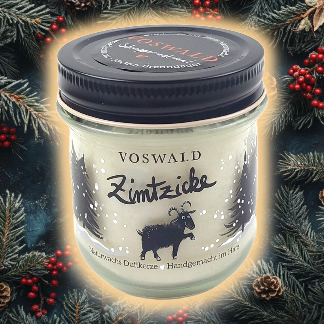 VOSWALD Zimtzicke Duftkerze – Bild 3