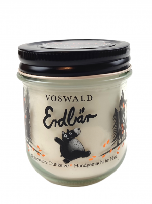 VOSWALD Erdbär Duftkerze