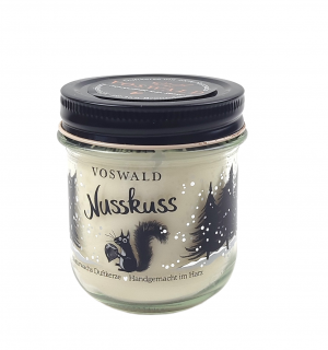 VOSWALD Nusskuss Duftkerze