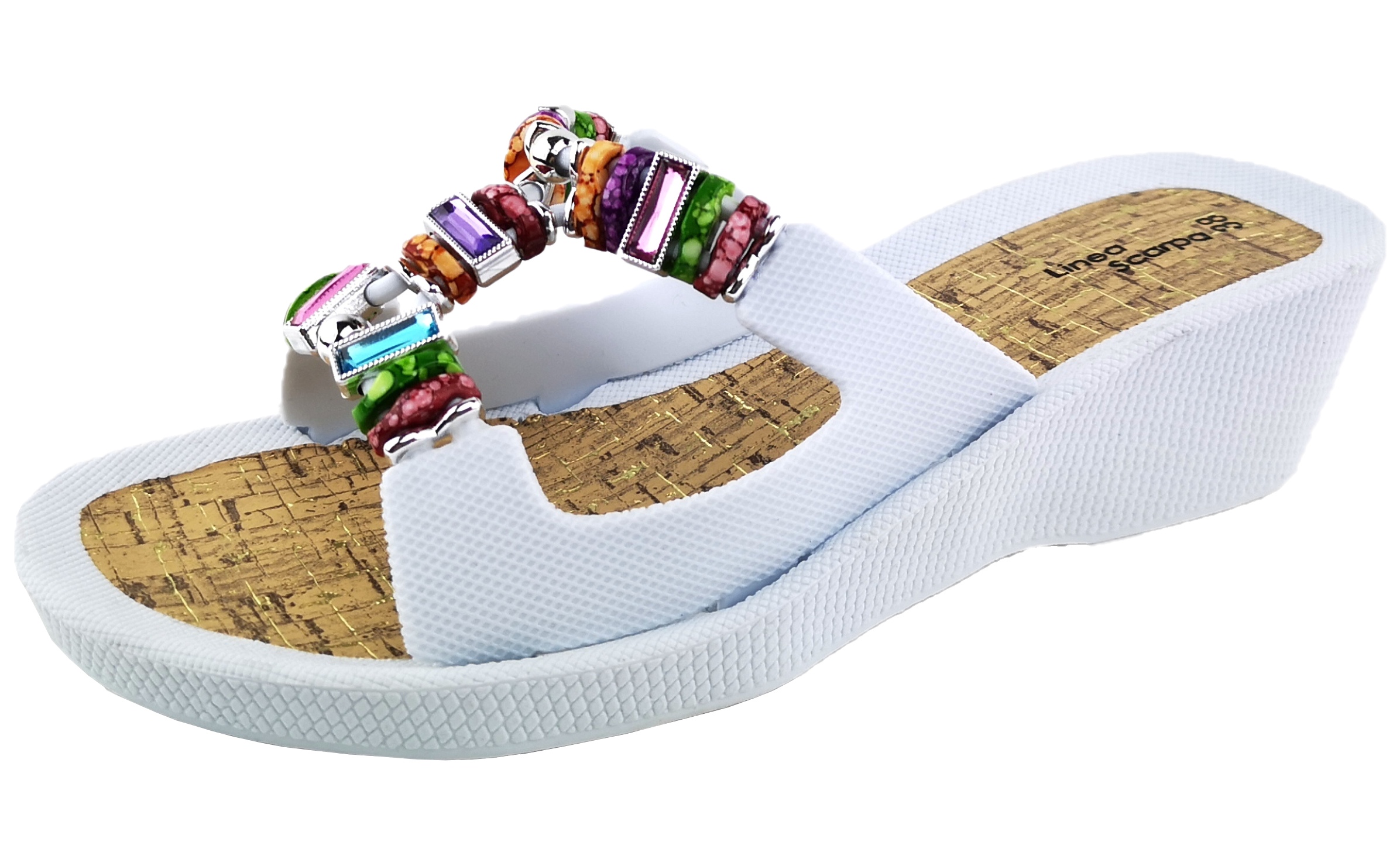 Linea Scarpa SANTORIN Modische Badeschuhe Pantoletten Damen – Bild 6