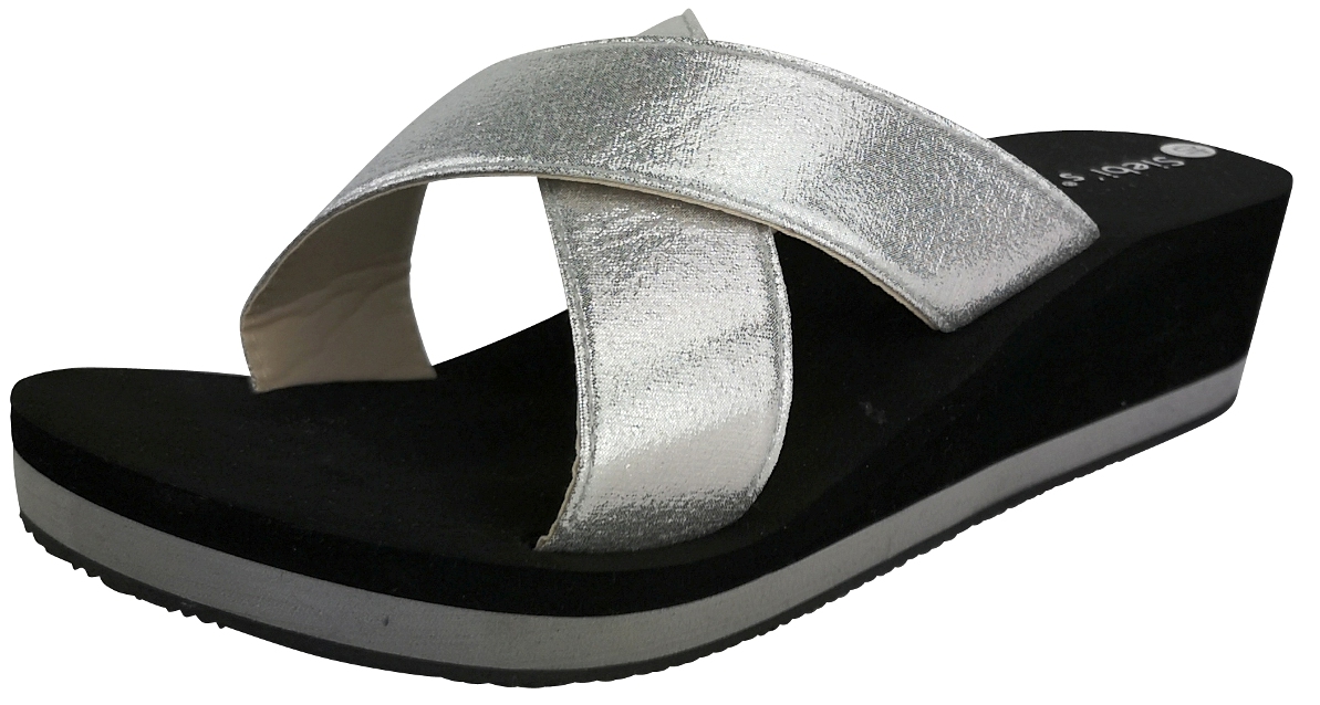 Damen Luxus Bade- und Freizeitschuhe Pantolette – Bild 10