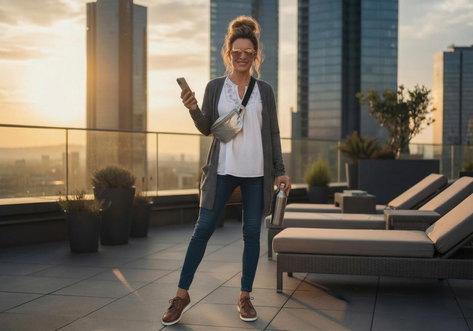 Allan K DAISHA Handmade Flecht-Leder-Schnürschuhe mit extra leichter Sohle Damen – Bild 32