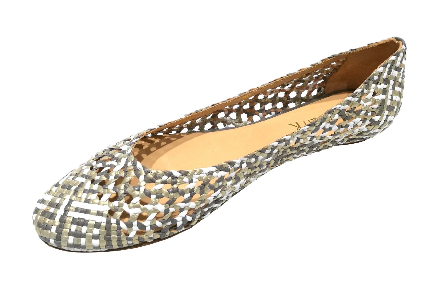 Allan K Daiba Handmade Flecht-Leder-Schuhe mit Ledersohle Damen – Bild 23