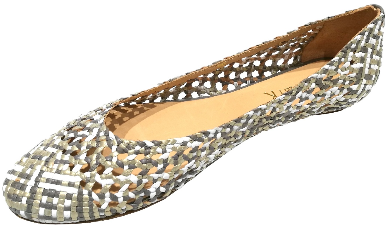 Allan K Daiba Handmade Flecht-Leder-Schuhe mit Ledersohle Damen – Bild 24