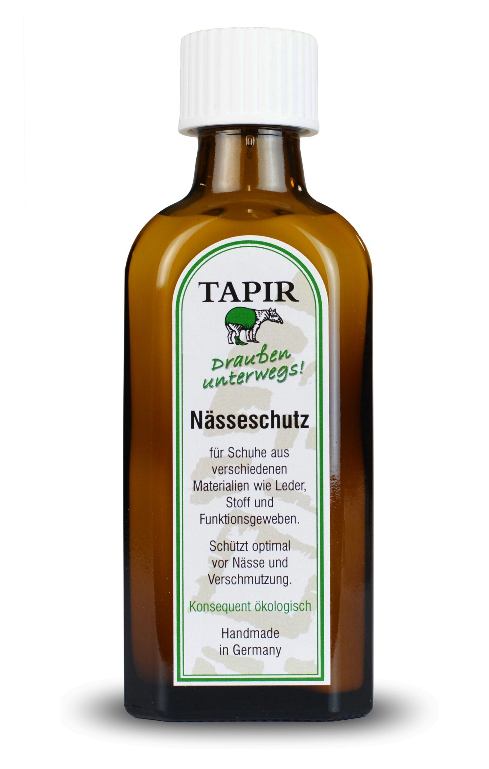 TAPIR Nässeschutz "Draußen unterwegs!" 100ml – 2er Set (2x100ml) – Öko-Imprägnierung mit Pinsel – Handmade – Bild 4