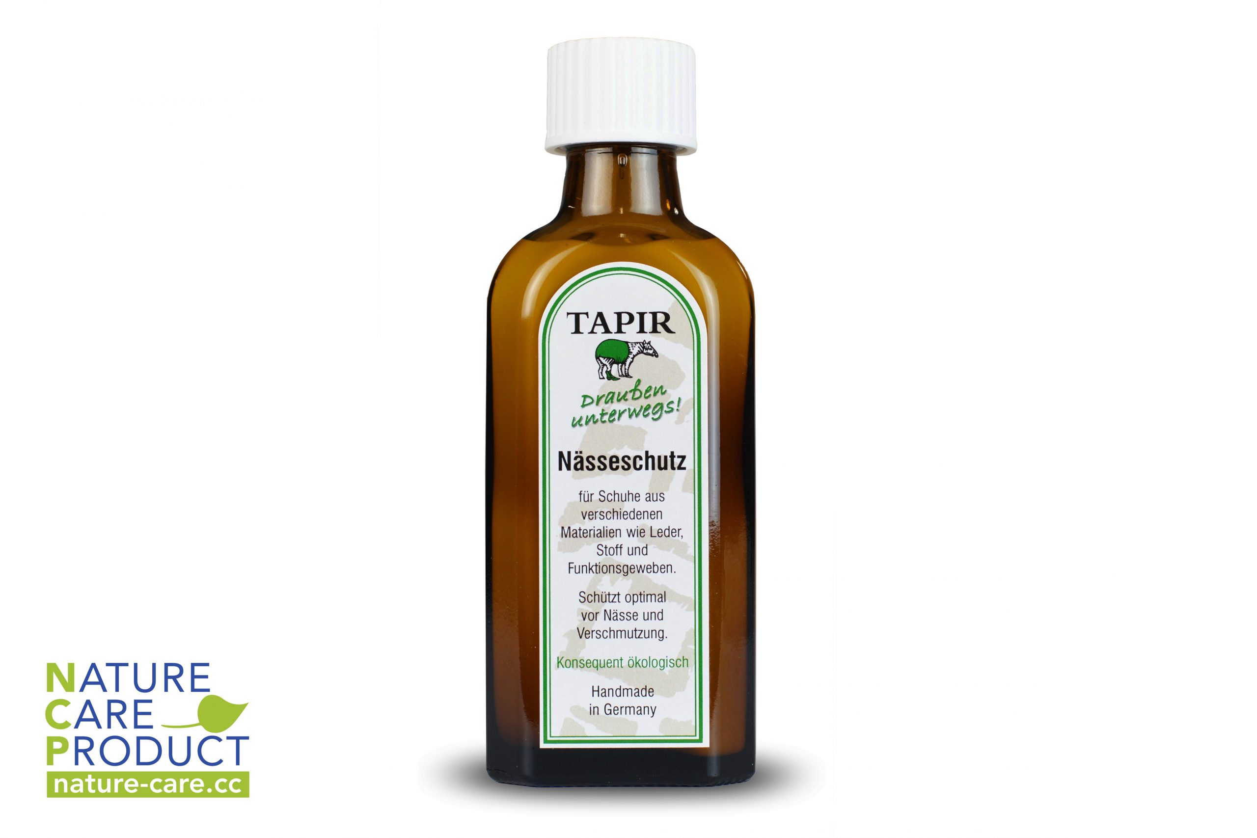 TAPIR Nässeschutz "Draußen unterwegs!" 100ml – 2er Set (2x100ml) – Öko-Imprägnierung mit Pinsel – Handmade – Bild 2
