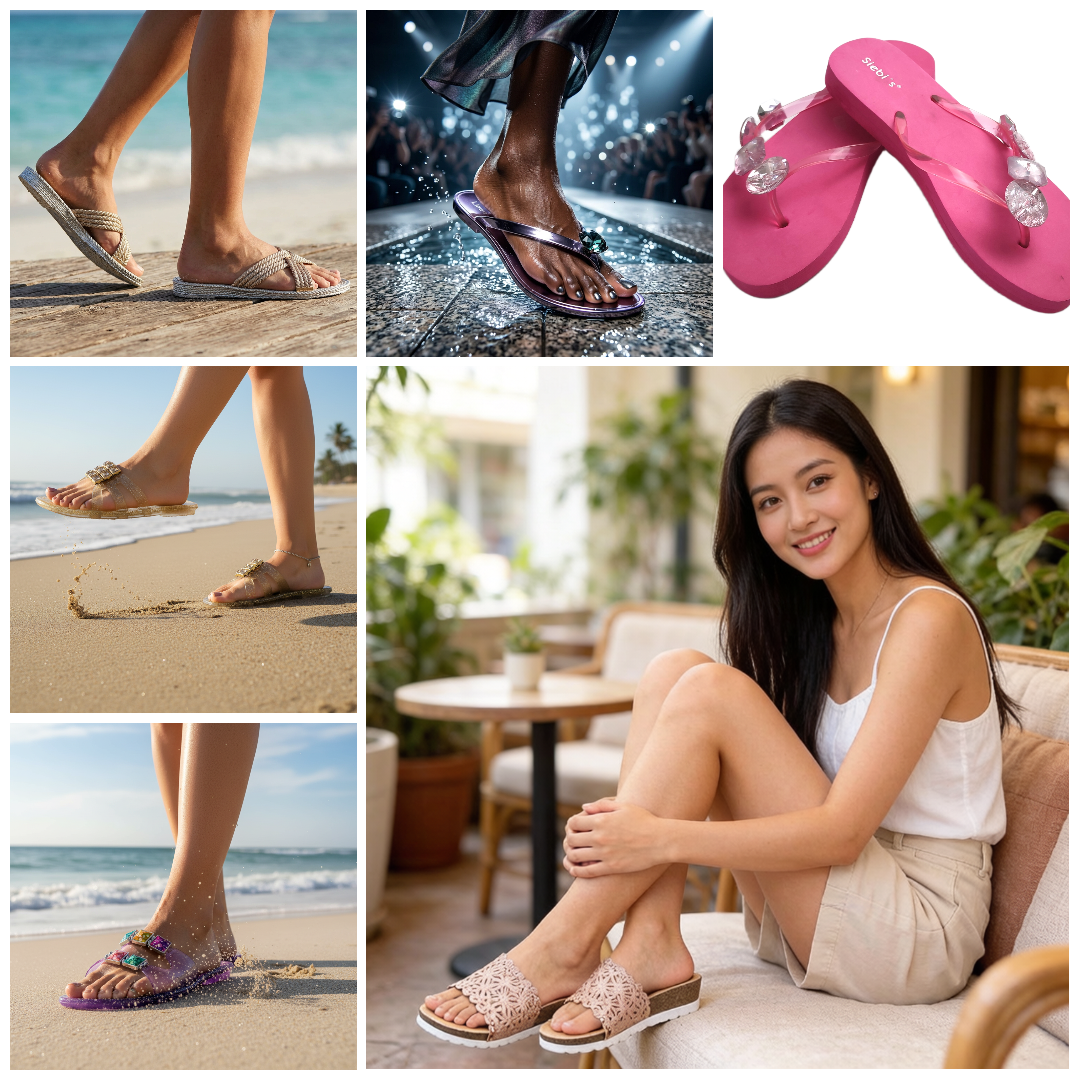 Großer Hebold24 Schuh-Ausverkauf: 2er-Überraschungspaket Überraschungspaket Flache Slides - Restposten(Über 50% Rabatt!) – Bild 4