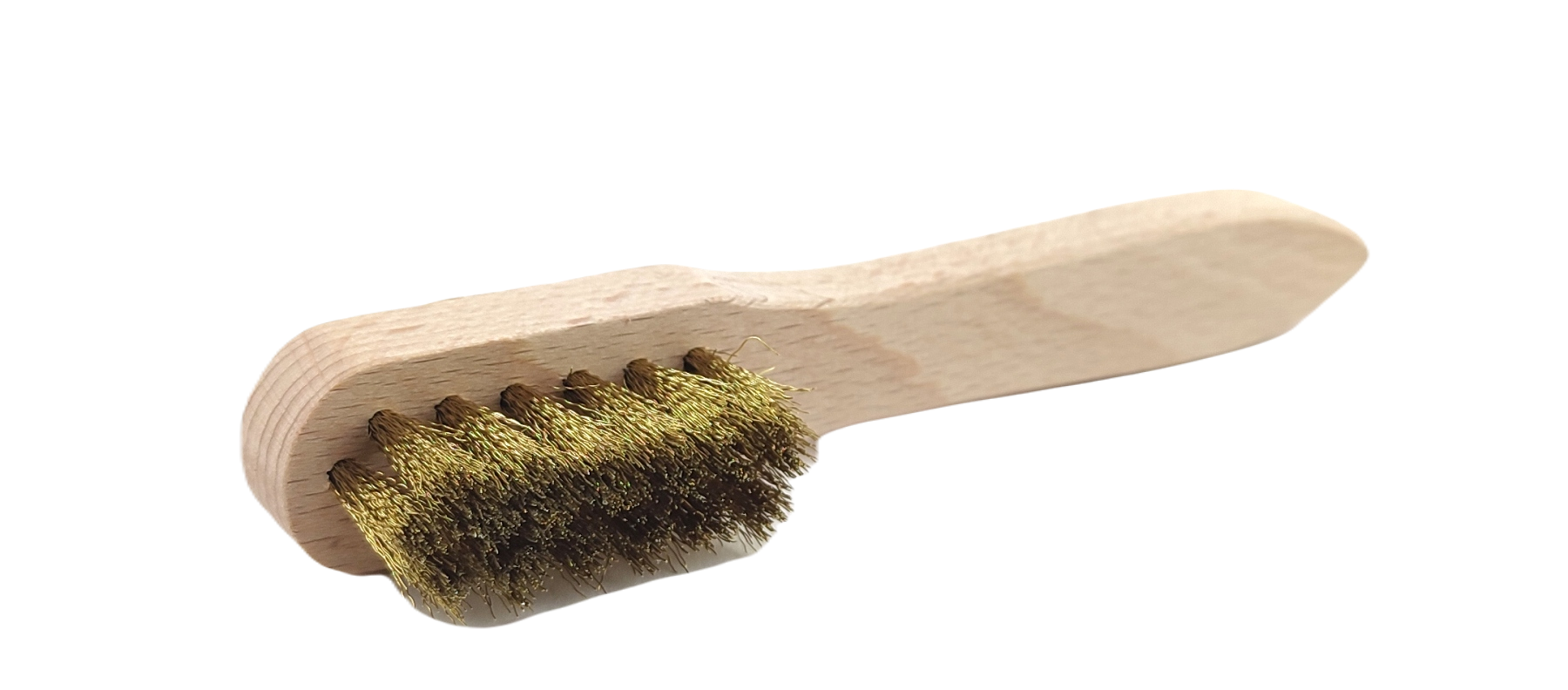 Hebold Schuhmacherei Messingbürste Set mit 2 Bürsten für empfindliche Rauleder, Nubuklederschuhe, Wildleder und Veloursleder – Wildlederbürste Messing für Schuhe, Jacken und Taschen – Bild 3