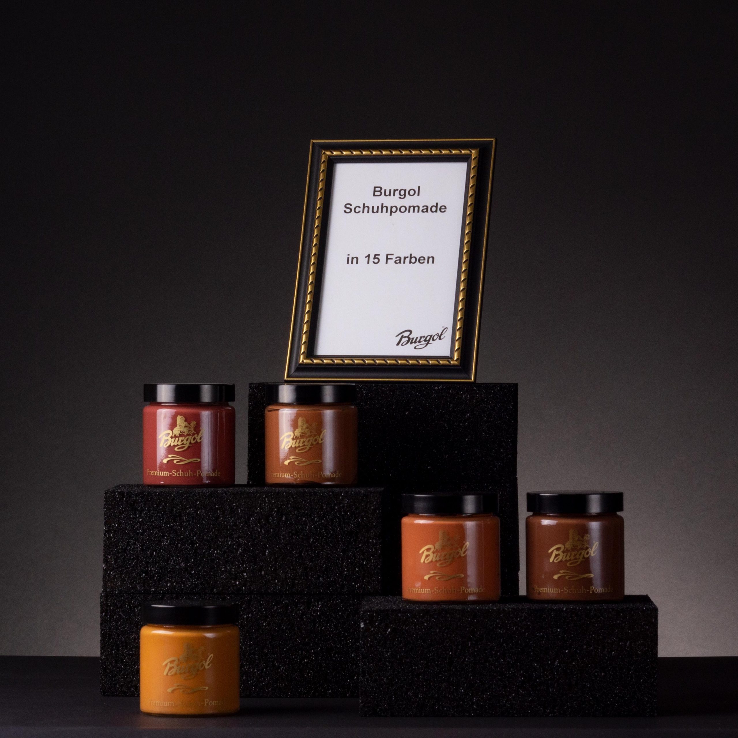 Burgol Premium Schuhpomade Mittelbraun – Hochwertige Schuhcreme für Glattleder mit Carnaubawachs & Bienenwachs – Bild 13