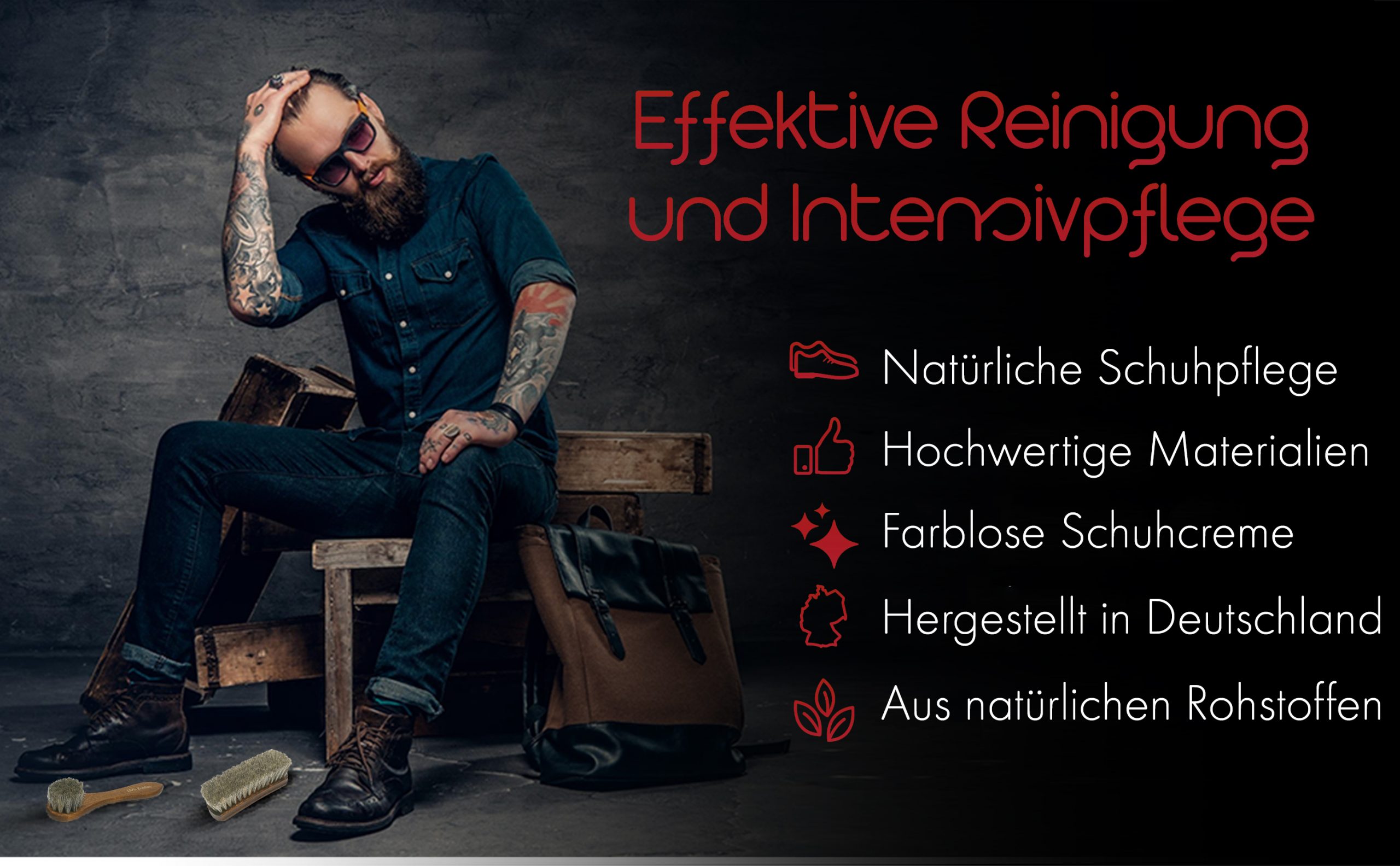 Schuhpflegeset für Glattleder-Schuhe – Bild 17